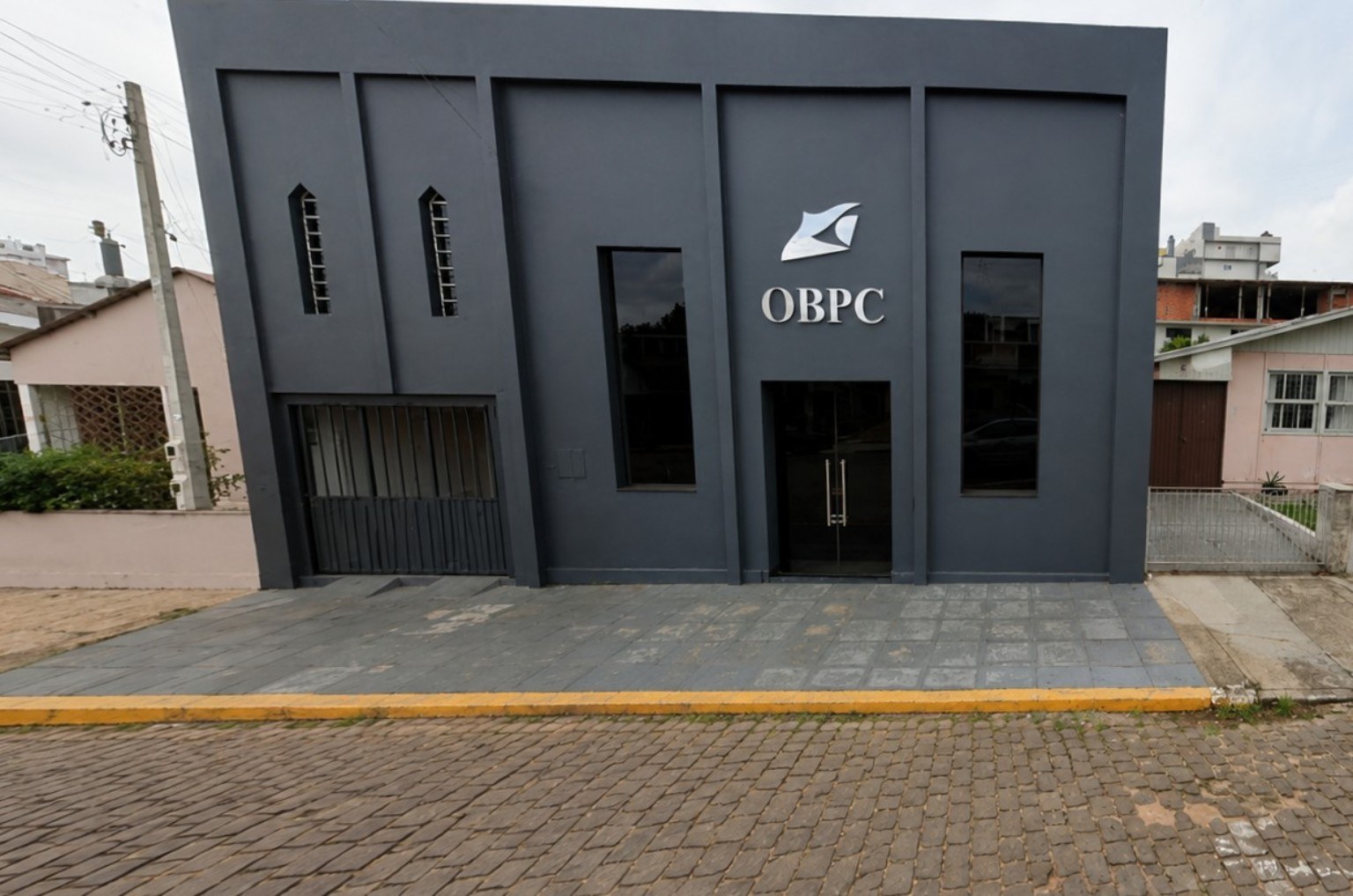 Fachada da Igreja O Brasil Para Cristo - OBPC Santiago/RS